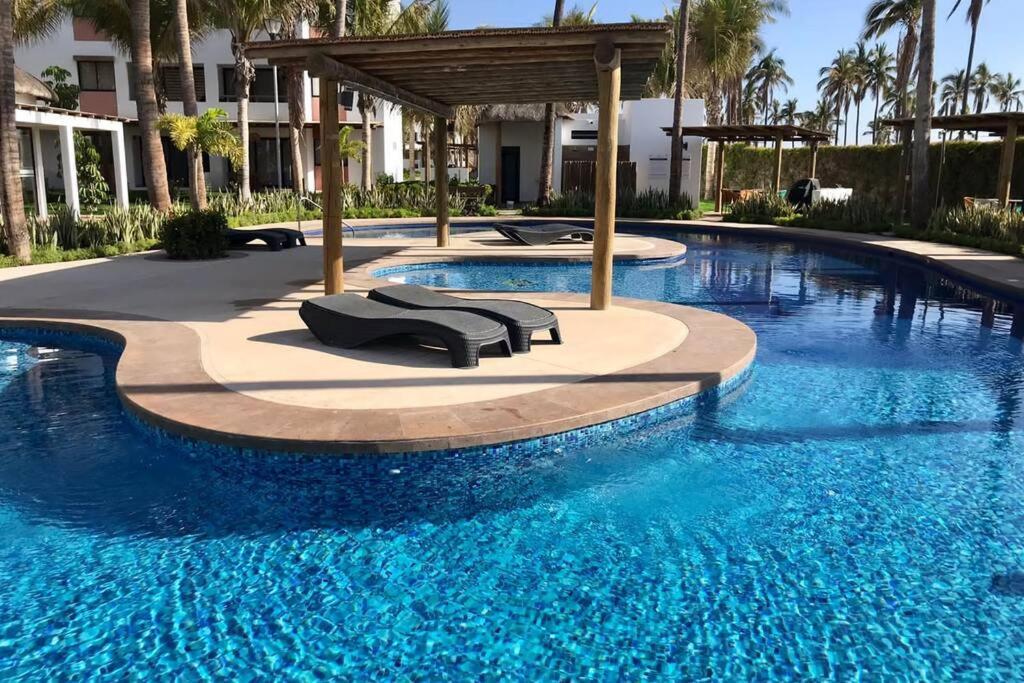 Modern Decor Near Ocean *
