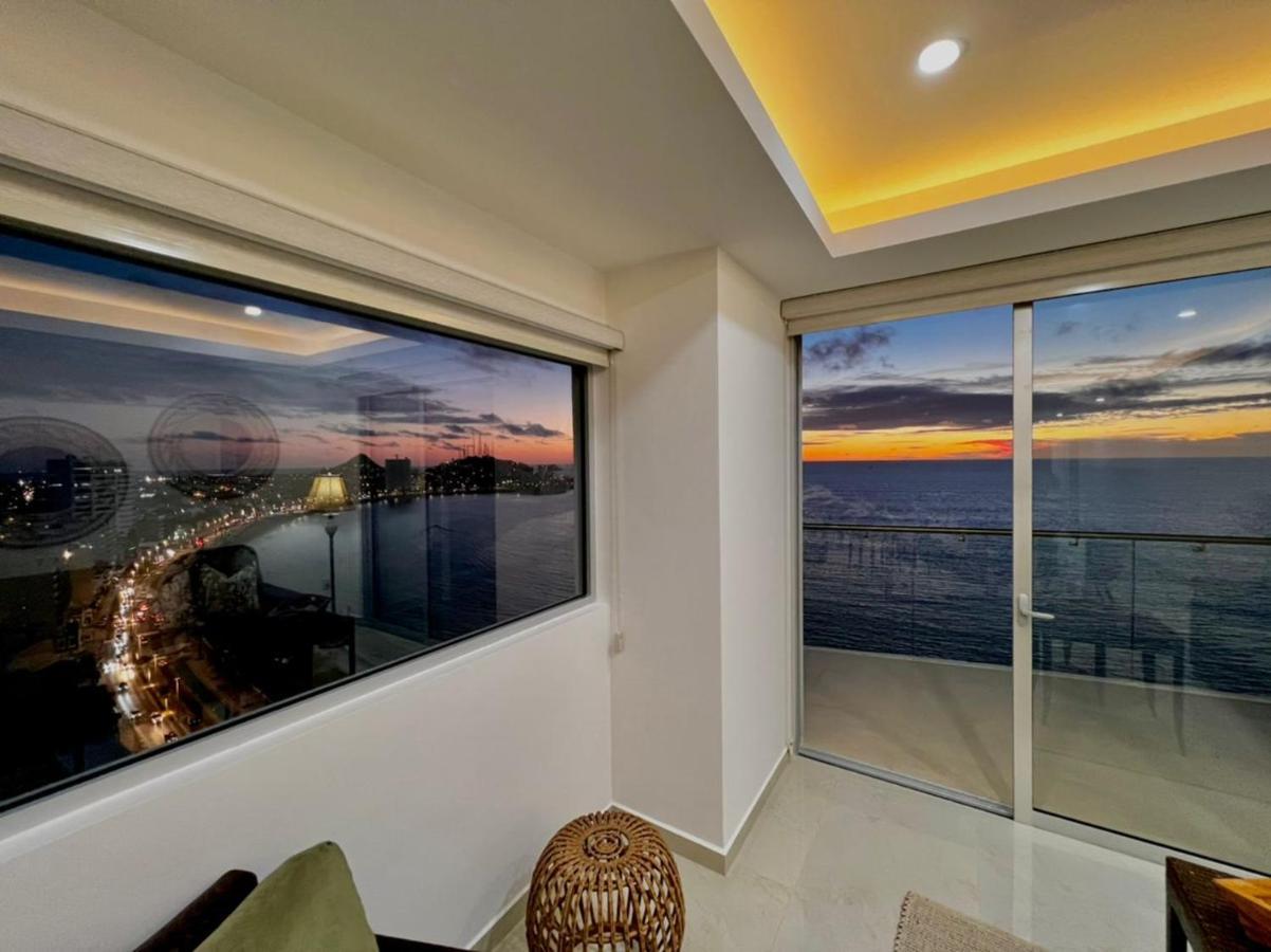 Sunset View Malecón 1404 Vista Panoramica Al Mar Apartamento Mazatlán
