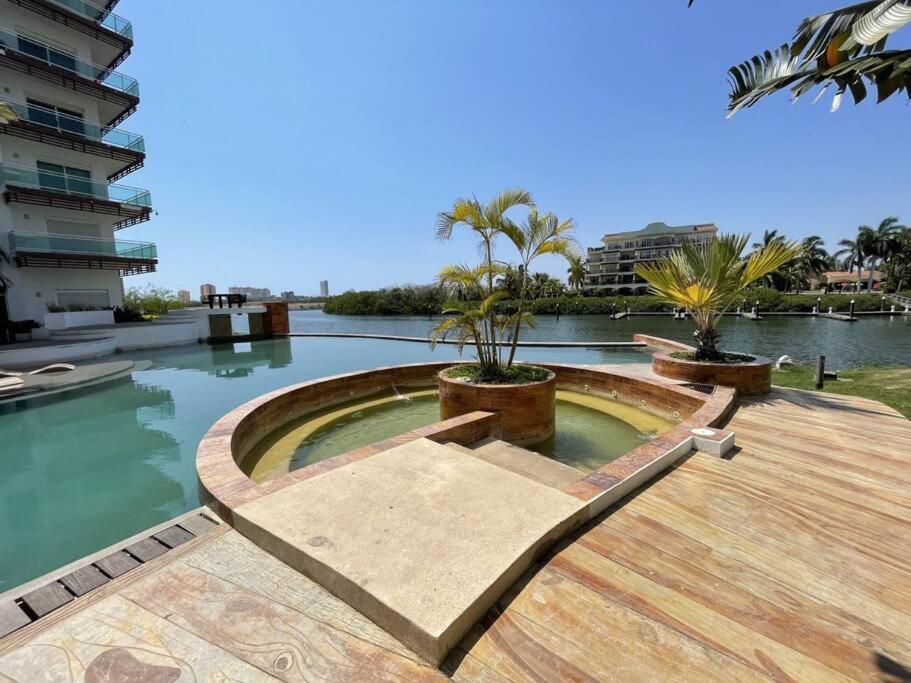 8011 Depa En La Marina Con Balcon Y Vista Alberca Mazatlán