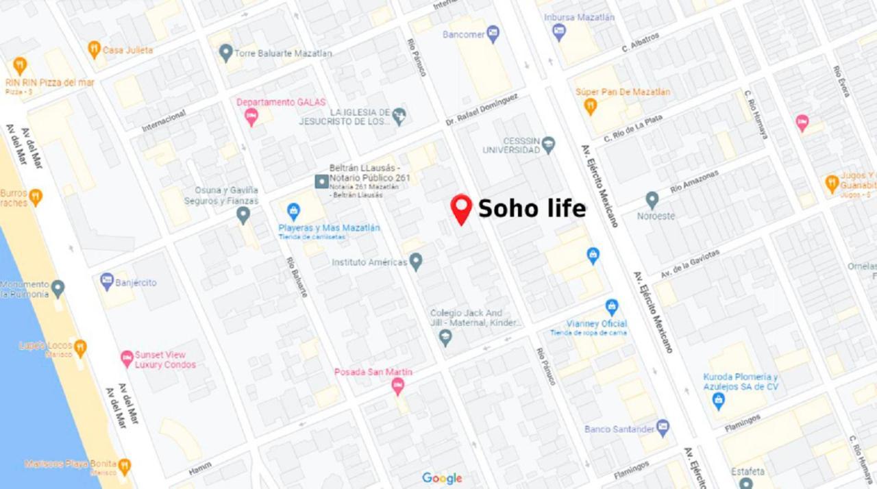 Soho Life 302 - Boutique 302 Apartamento Mazatlán