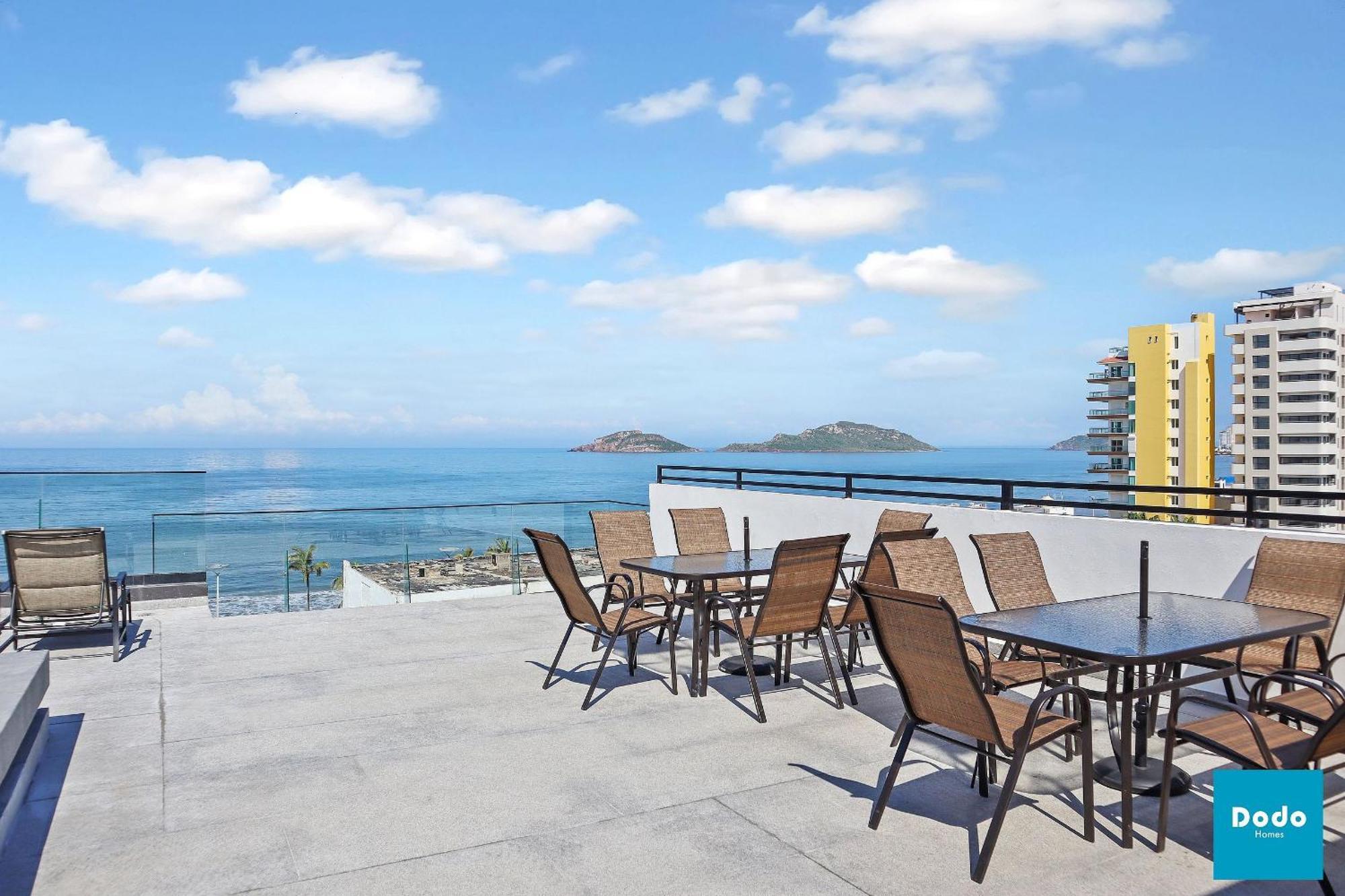 Torre Con Roof Garden Y Piscina Vista Al Mar Apartment *