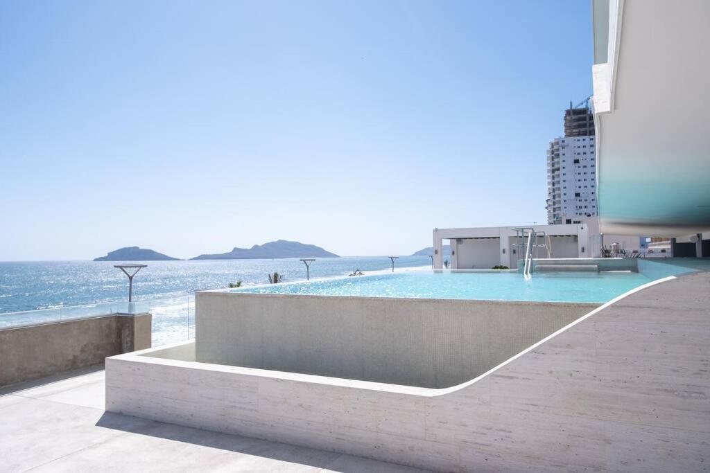Cristal Bay 1504 Lujoso Depa Frente Al Malecon Apartment Mazatlan
