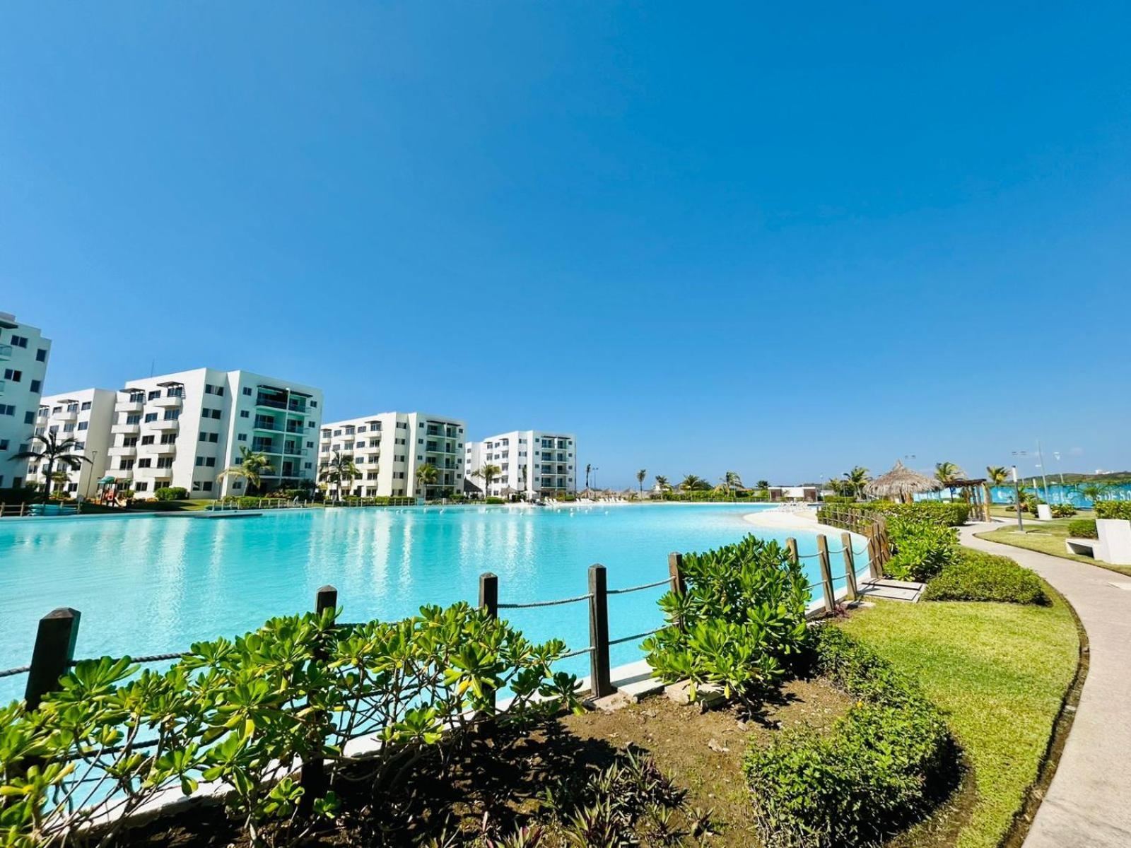 Apartamento Bluu Lagoon - Depa Enorme Alberca