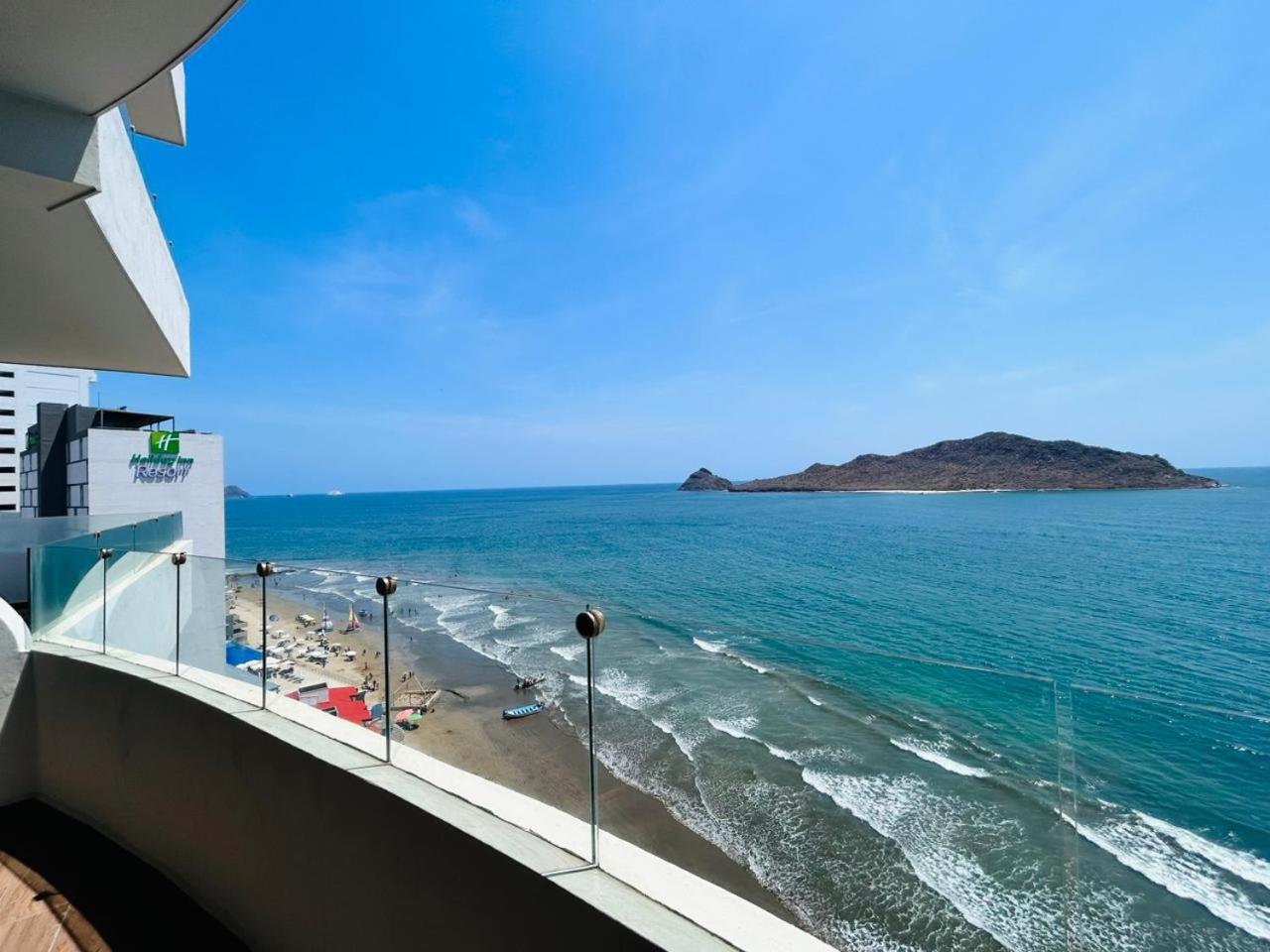 Apartamento Depa Vista Al Atardecer Y A Pie De Playa By G P S Rentas *