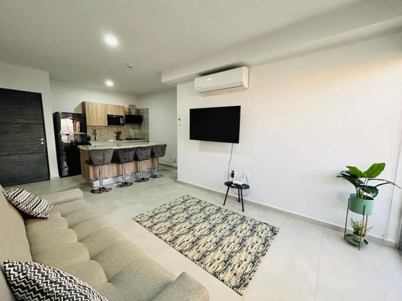 Apartamento Bluu Lagoon - Depa Enorme Alberca *
