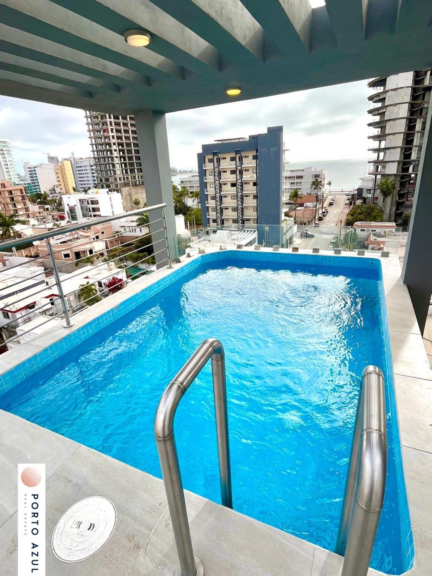 Departamento Moderno, A Unos Pasos Del Malecon De Apartamento Mazatlán