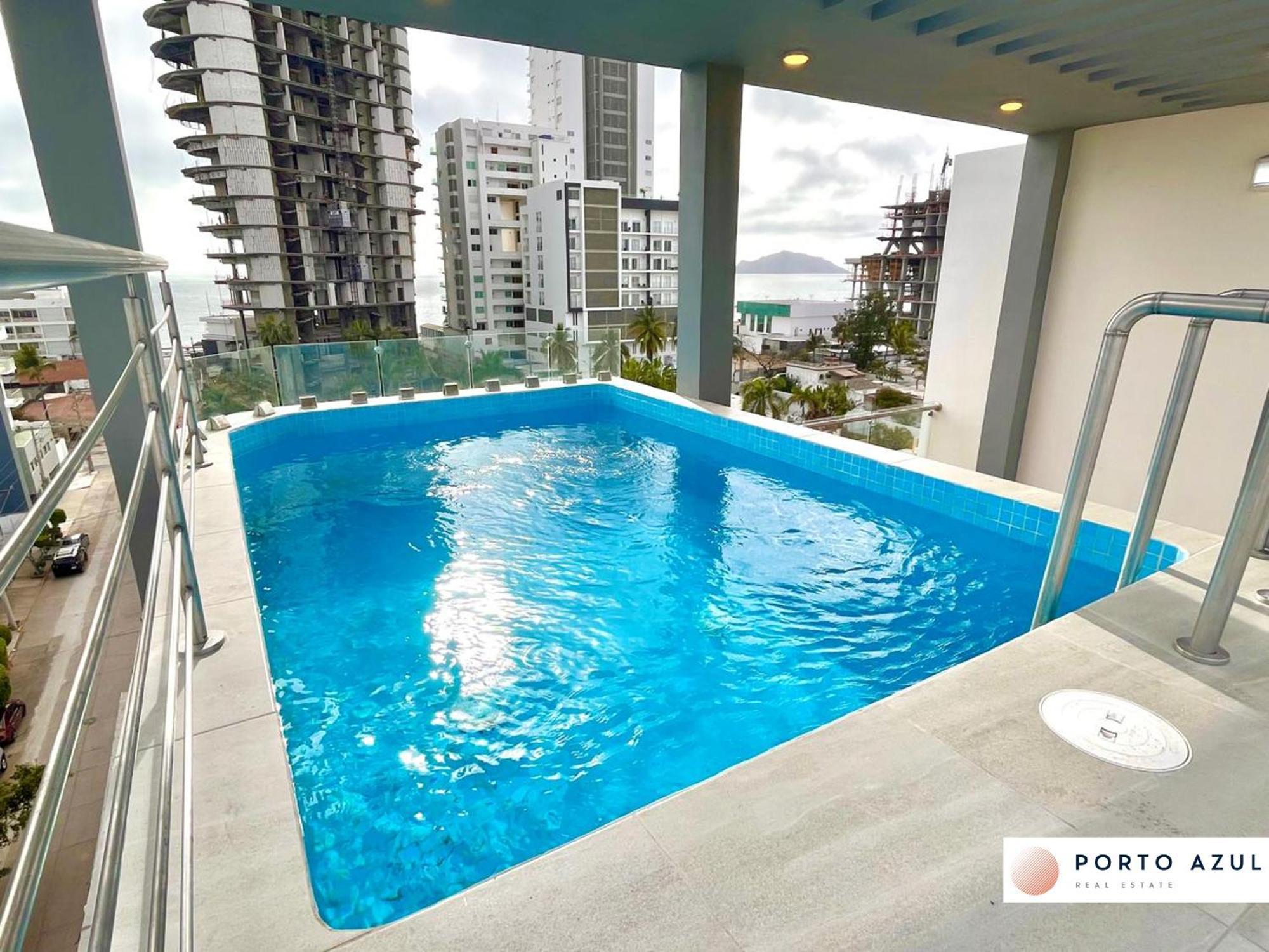Departamento Moderno, A Unos Pasos Del Malecon De Apartamento Mazatlán