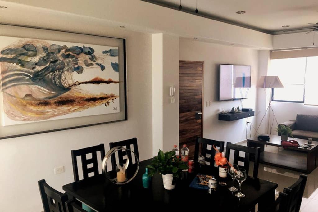 Depadelux 35 Mt De La Playa! Zona Dorada Vista Al Mar! Apartamento *