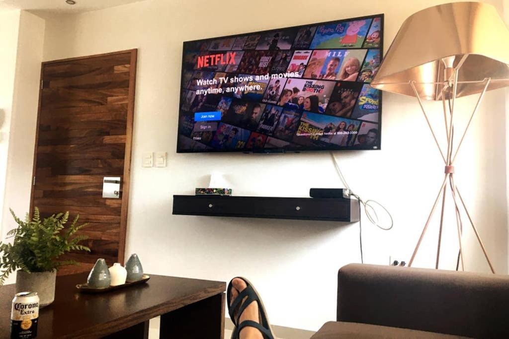 Depadelux 35 Mt De La Playa! Zona Dorada Vista Al Mar! Apartamento *