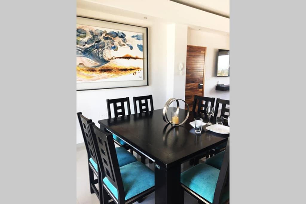 Apartamento Depadelux 35 Mt De La Playa! Zona Dorada Vista Al Mar! *