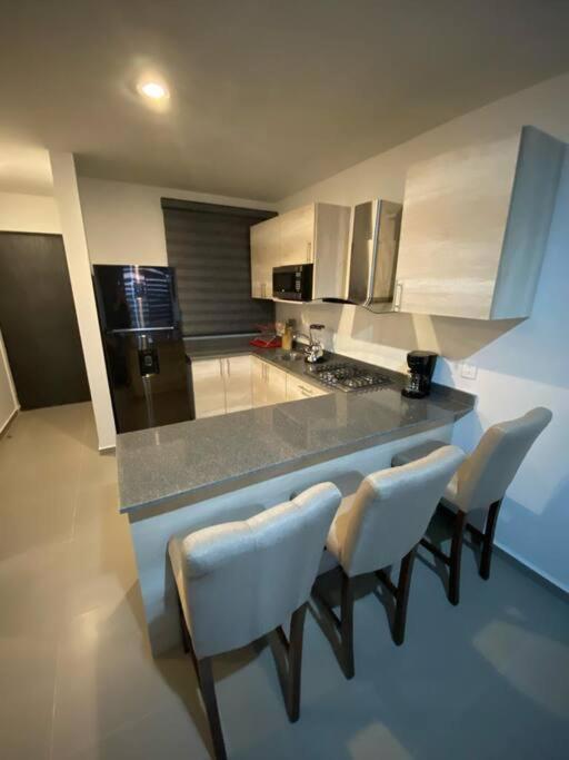 Apartamento Departamento Privado Con Alberca Cerca De La Playa