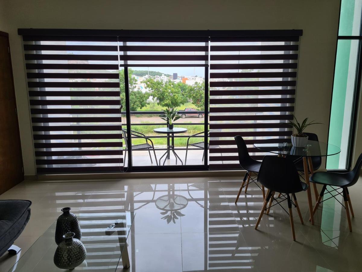 Apartamento Hermoso Departamento Con Alberca, A 10 Minutos De La Playa!!!