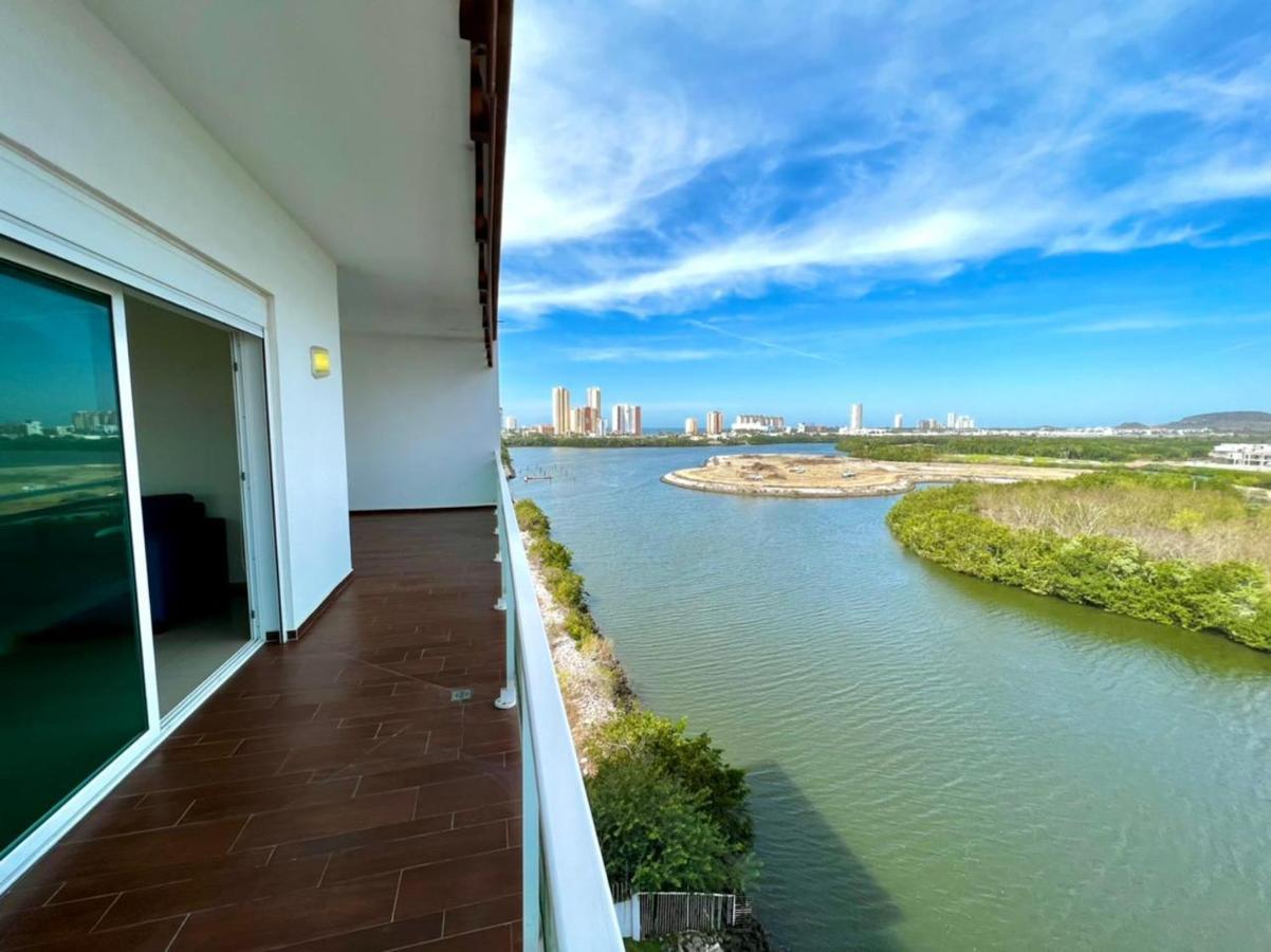 Apartamento Pacifika 7007 Con Vista Panorámica A La Marina Mazatlán