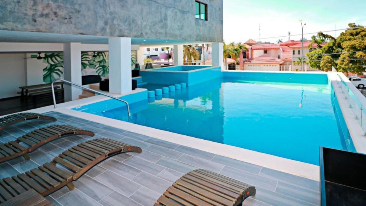Apartment Departamento Con Alberca, Jacuzzi Y Vista Al Mar