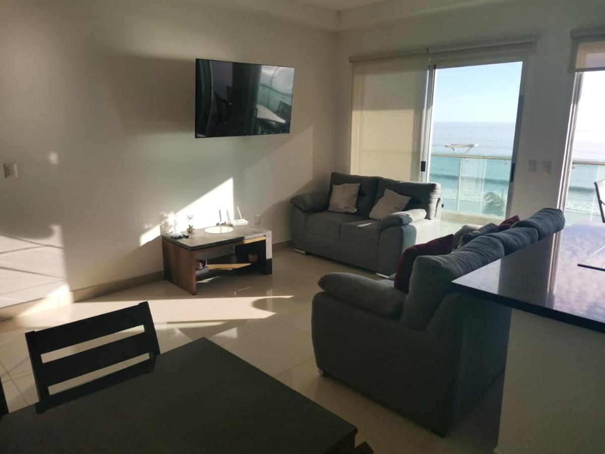 Hermoso Y Moderno Departamento Frente Al Malecon Con Preciosa Vista Al Mar * Mazatlán