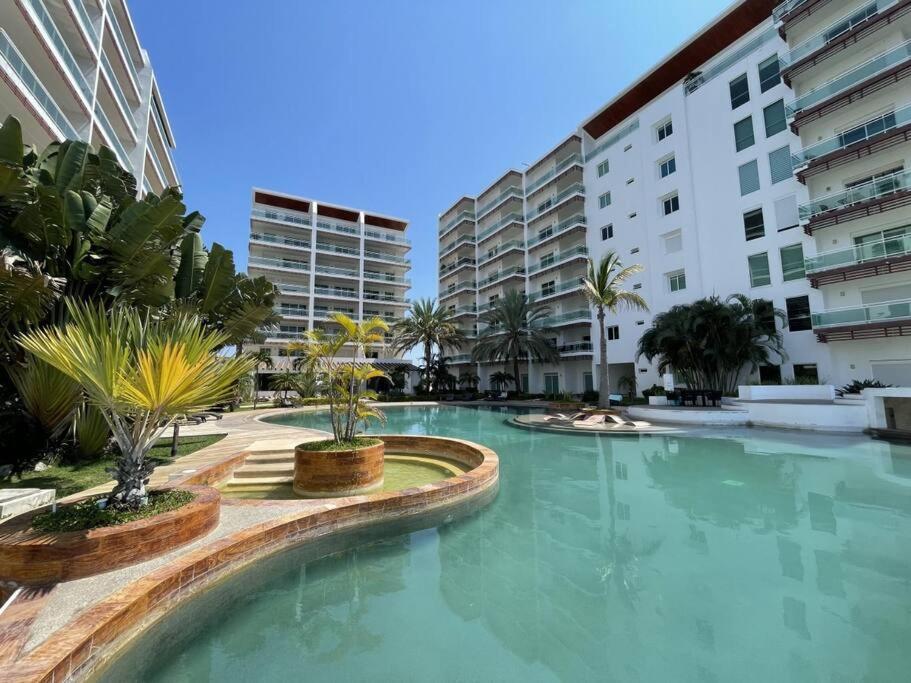 8011 Depa En La Marina Con Balcon Y Vista Alberca Apartment