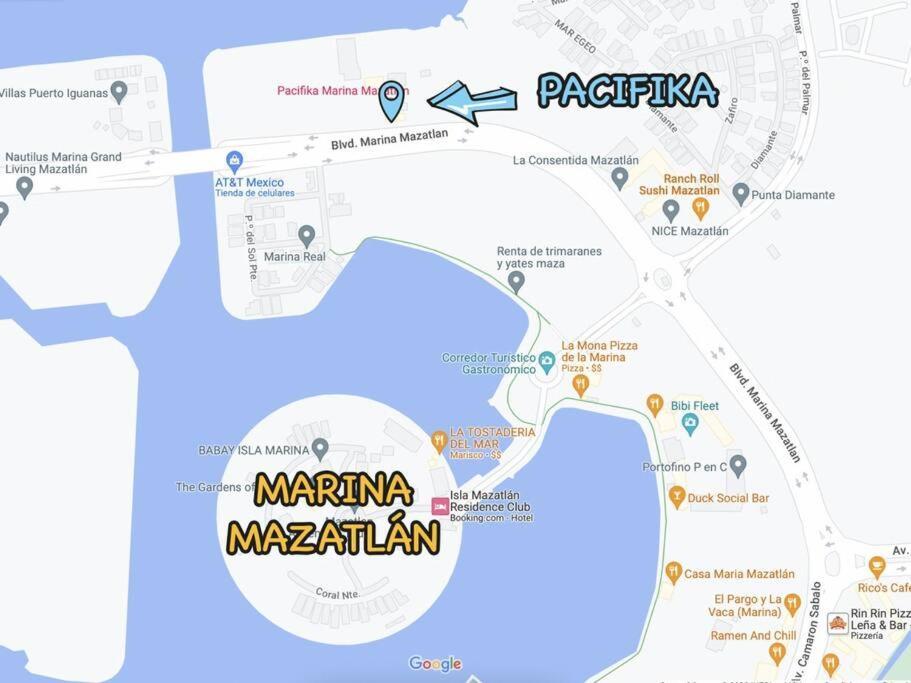 Apartment 8011 Depa En La Marina Con Balcon Y Vista Alberca Mazatlan