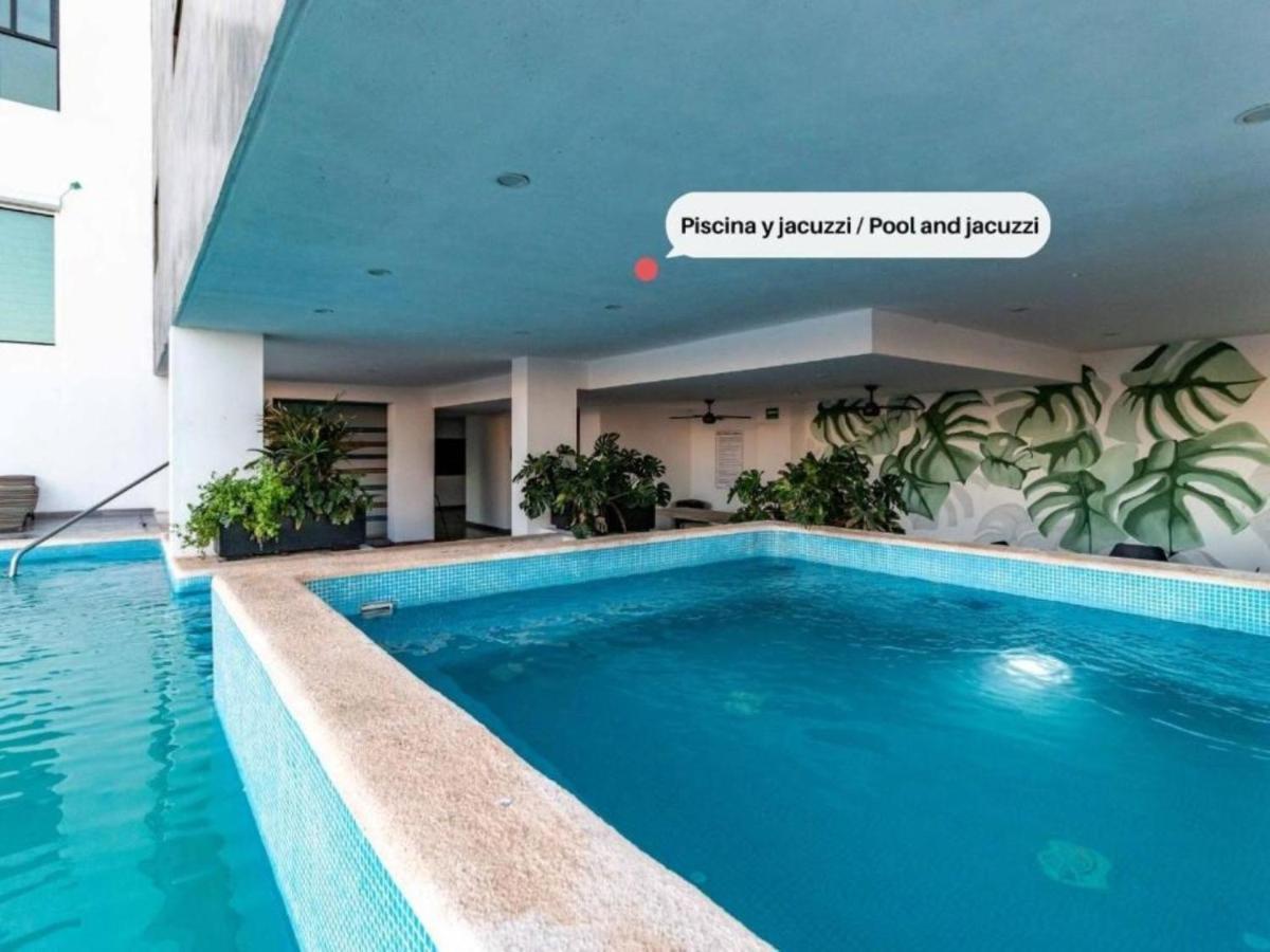 Departamento Con Alberca, Jacuzzi Y Vista Al Mar