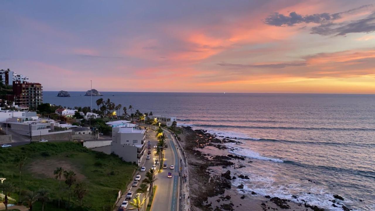 Apartamento Boca De Cielo Departamento Frente Al Mar Con Ocasos Increibles Mazatlán