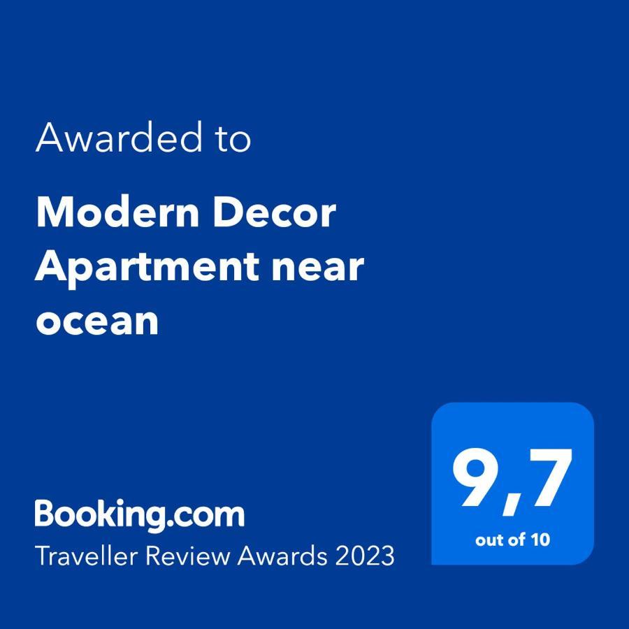 Modern Decor Near Ocean Apartamento *