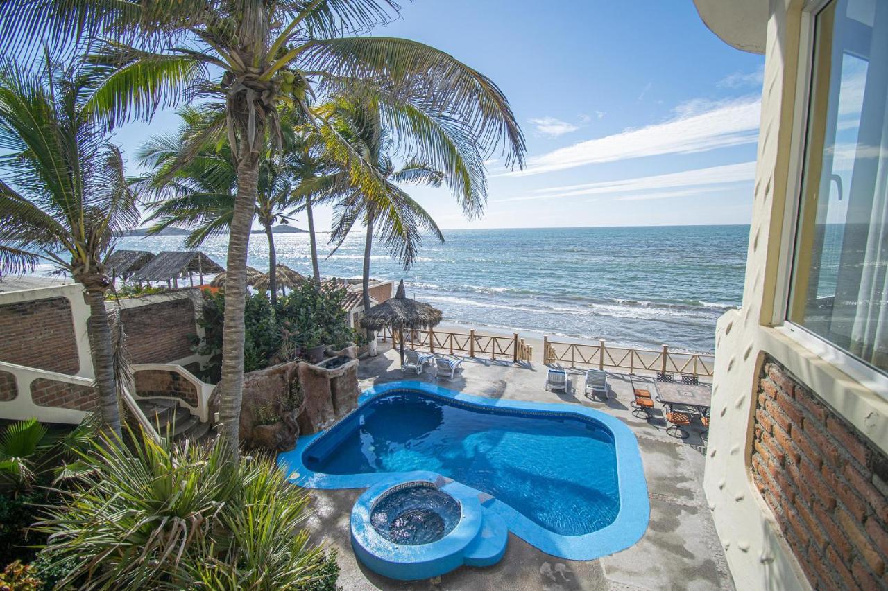 Sandcastle Beachfront With Pool Mazatlan