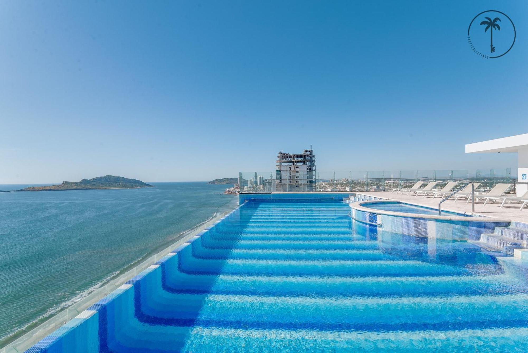 Perico, Terraza Con Vista Al Mar De Mzt! Apartamento Mazatlán