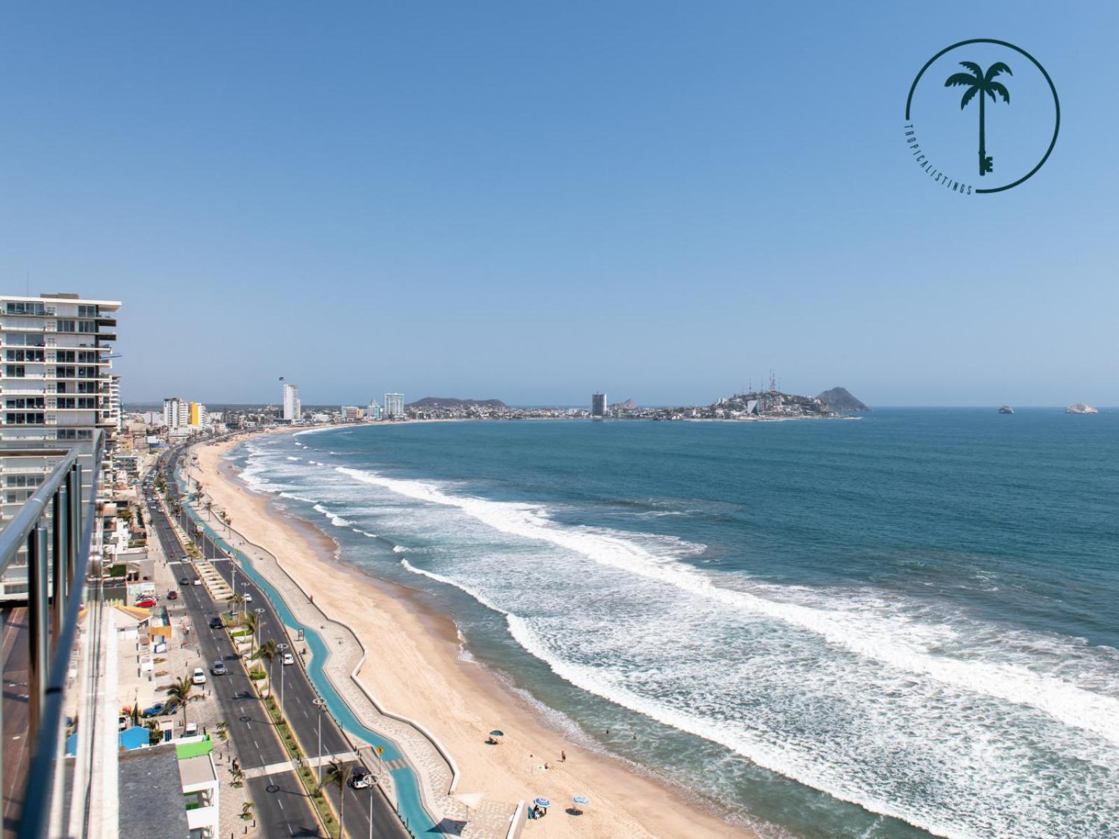 Depto Pavoreal. Hermosa Vista Al Mar Y Malecón! Apartamento Mazatlán