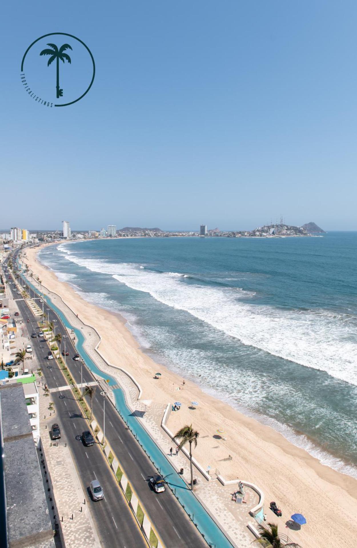 Depto Pavoreal. Hermosa Vista Al Mar Y Malecón! Apartamento Mazatlán