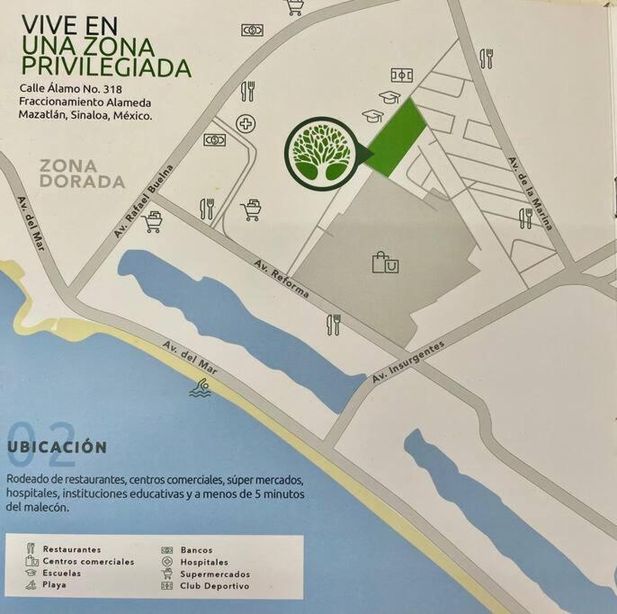 Hermoso Y Nvo Gran Alberca A 4 Min Del Mar * Mazatlán