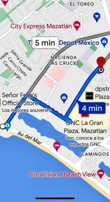 Hermoso Y Nvo Gran Alberca A 4 Min Del Mar Apartamento *