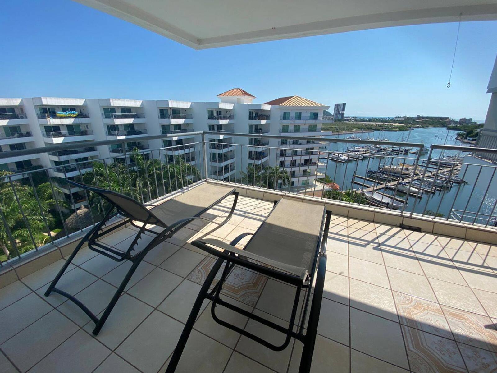 Departamento En Costa Veleros, Vista A La Marina Apartamento Mazatlán