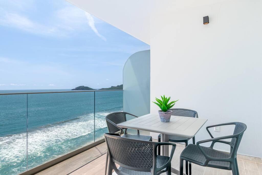 Hermoso Depa Lujoso Cristal Bay Sobre El Malecon Apartamento Mazatlán