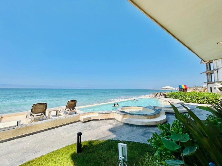 Penthouse Frente Al Mar Cerca Del Mazagua Apartamento Mazatlán