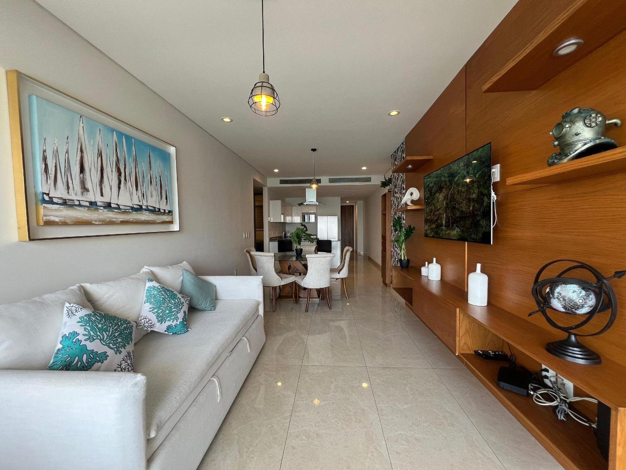 Departamento En Con Acceso A La Playa Y Alberca Comun #704 Torre Norte Apartamento