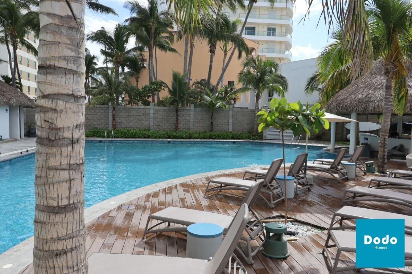 Apartamento Departamento En Con Acceso A La Playa Y Alberca Comun #704 Torre Norte