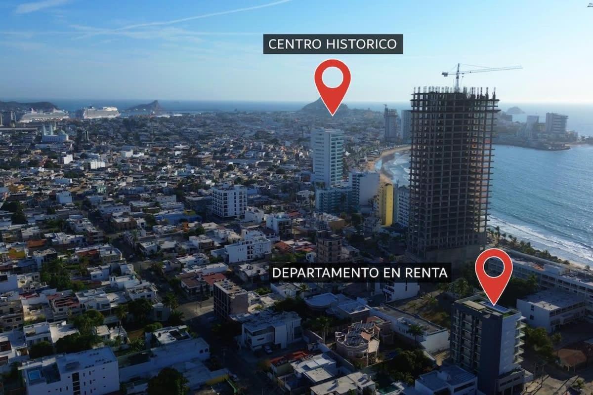 Hermoso Depto. A 1 Cuadra Del Malecon - Flamingo 302 * Mazatlan