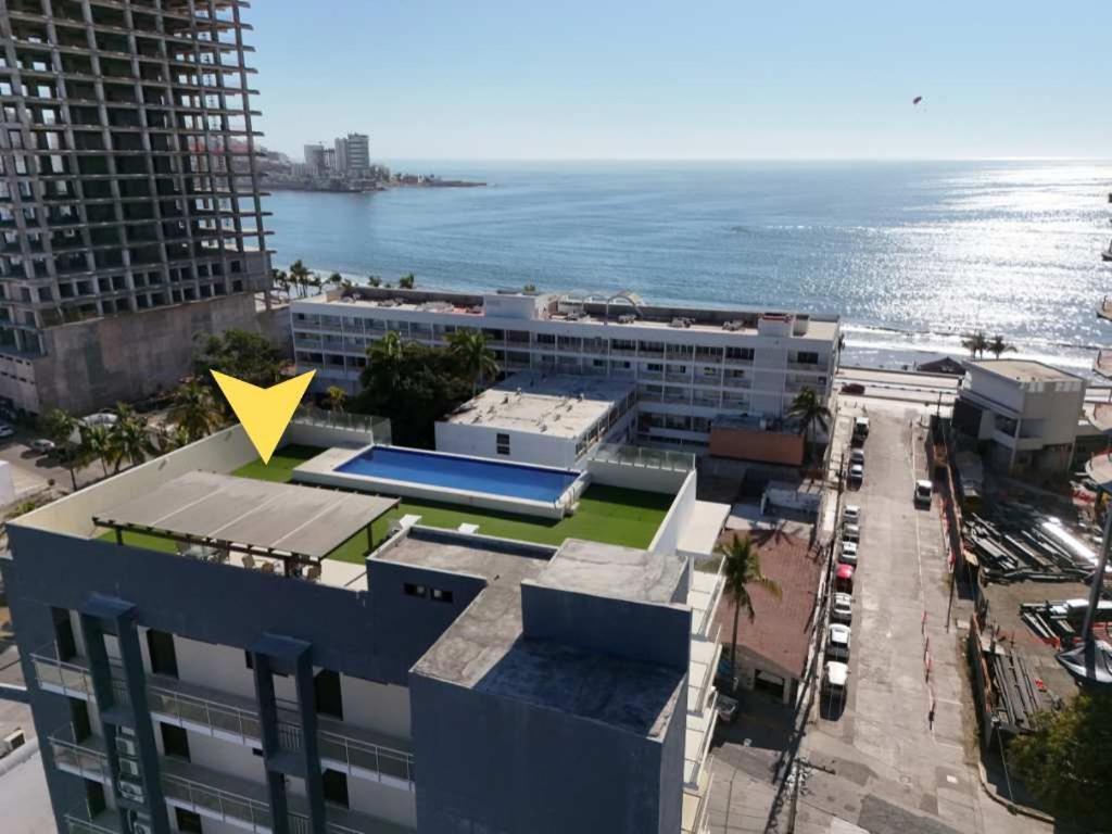 Hermoso Depto. A 1 Cuadra Del Malecon - Flamingo 302 Mazatlan