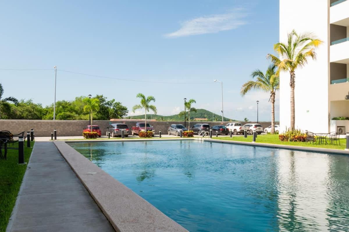 Loft 4 Personas Con Alberca - Marina C 401 * Mazatlán