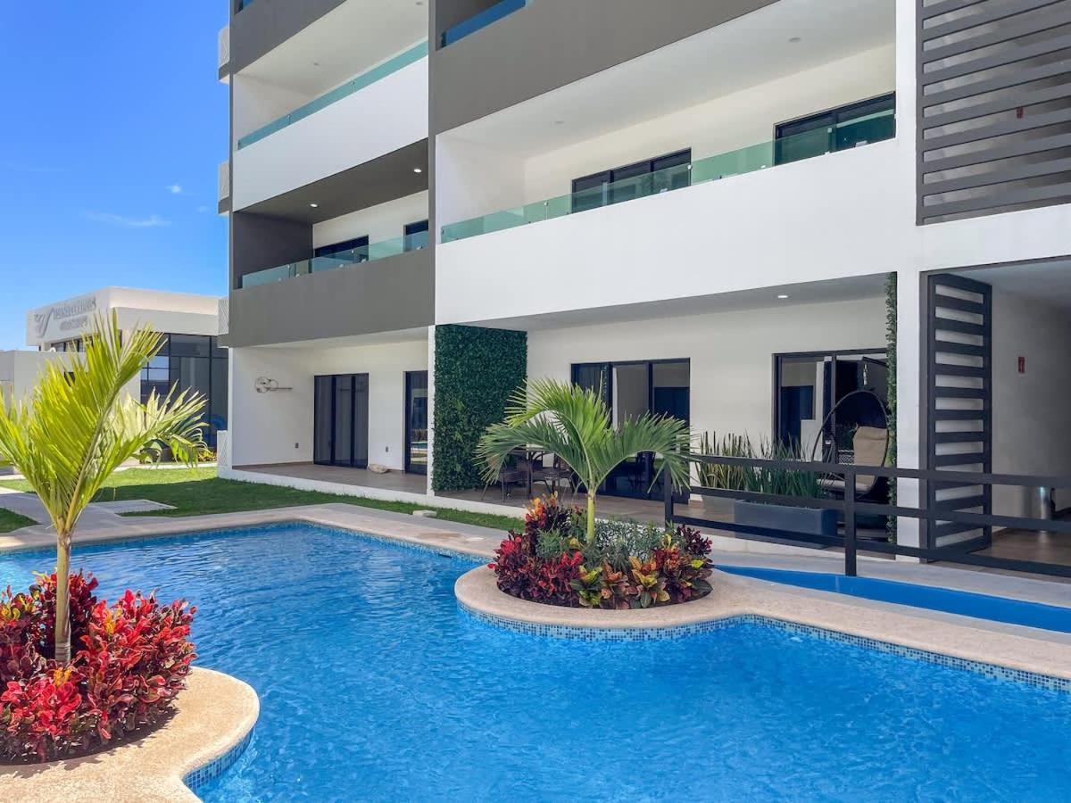 Depa Privado Con Alberca De Olas - Marina C 408 Apartment Mazatlan