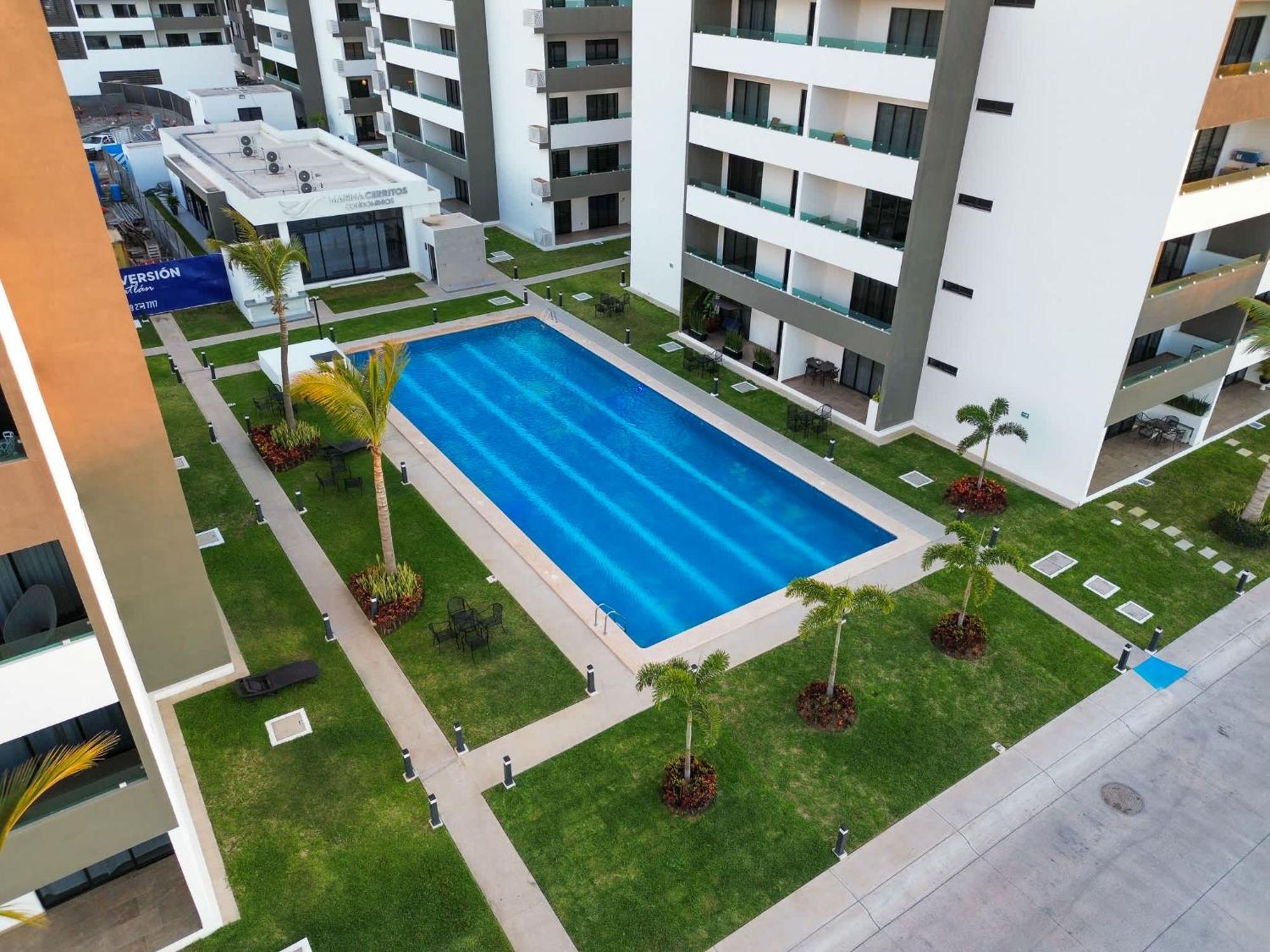 Loft 4 Personas Con Alberca - Marina C 401 *