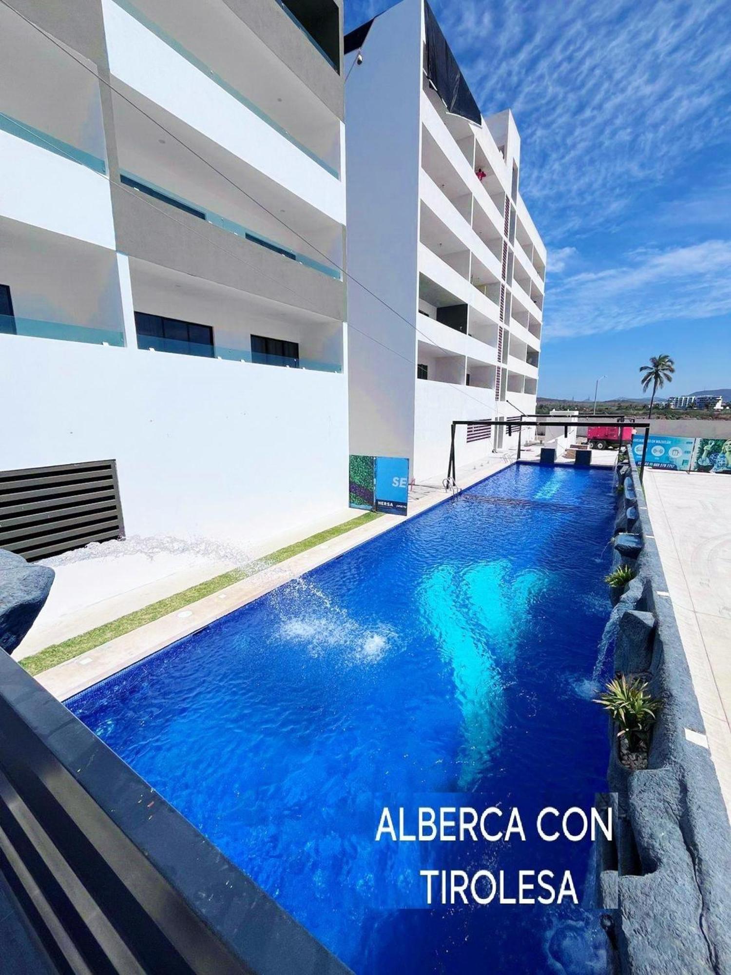 Apartamento Marina Cerritos Azul Turquesa #3 - 4 Albercas - 1 Min Playas *