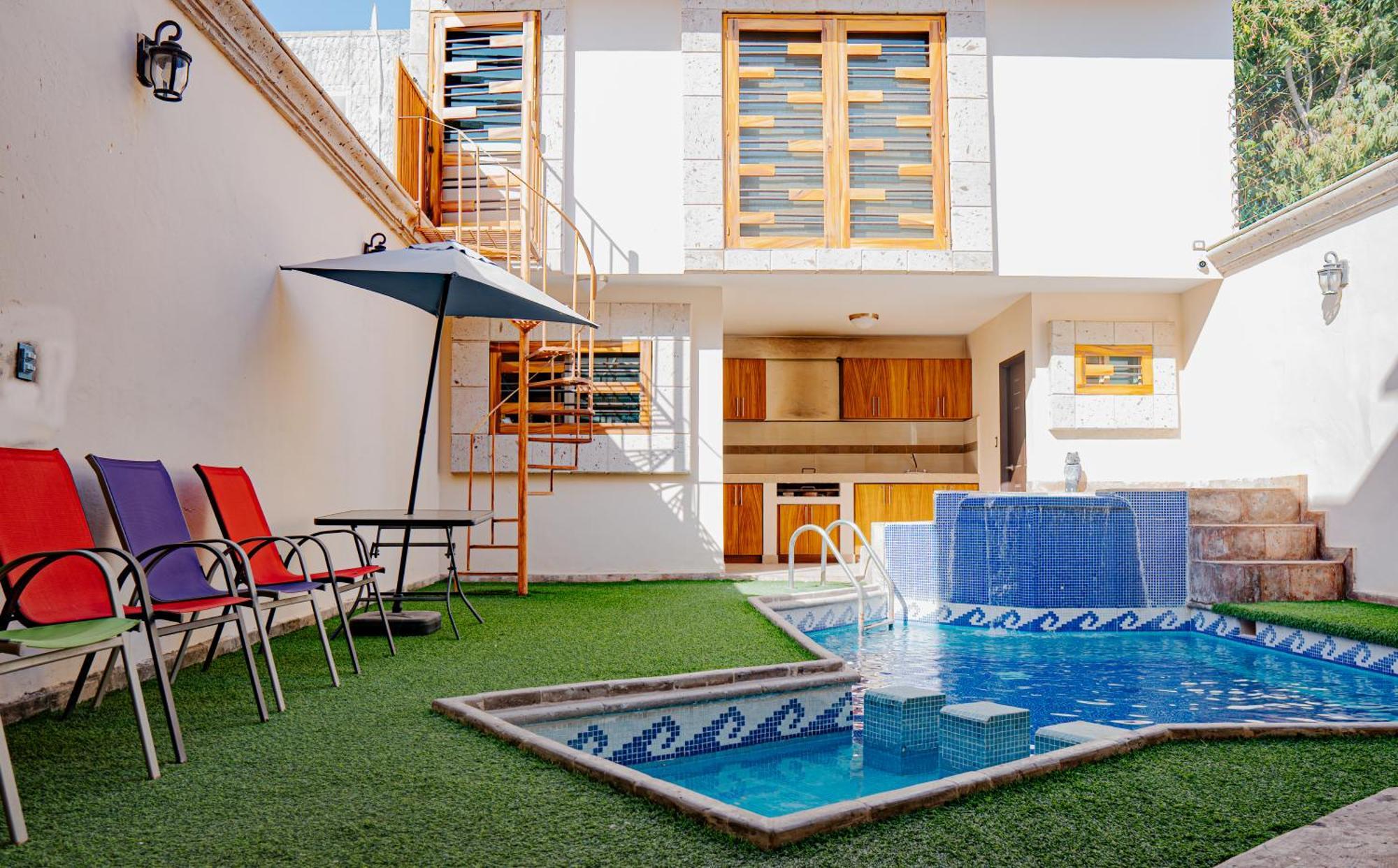 Casa Con Alberca En Excelente Ubicacion, Grupos Grandes De Personas Villa Mazatlán