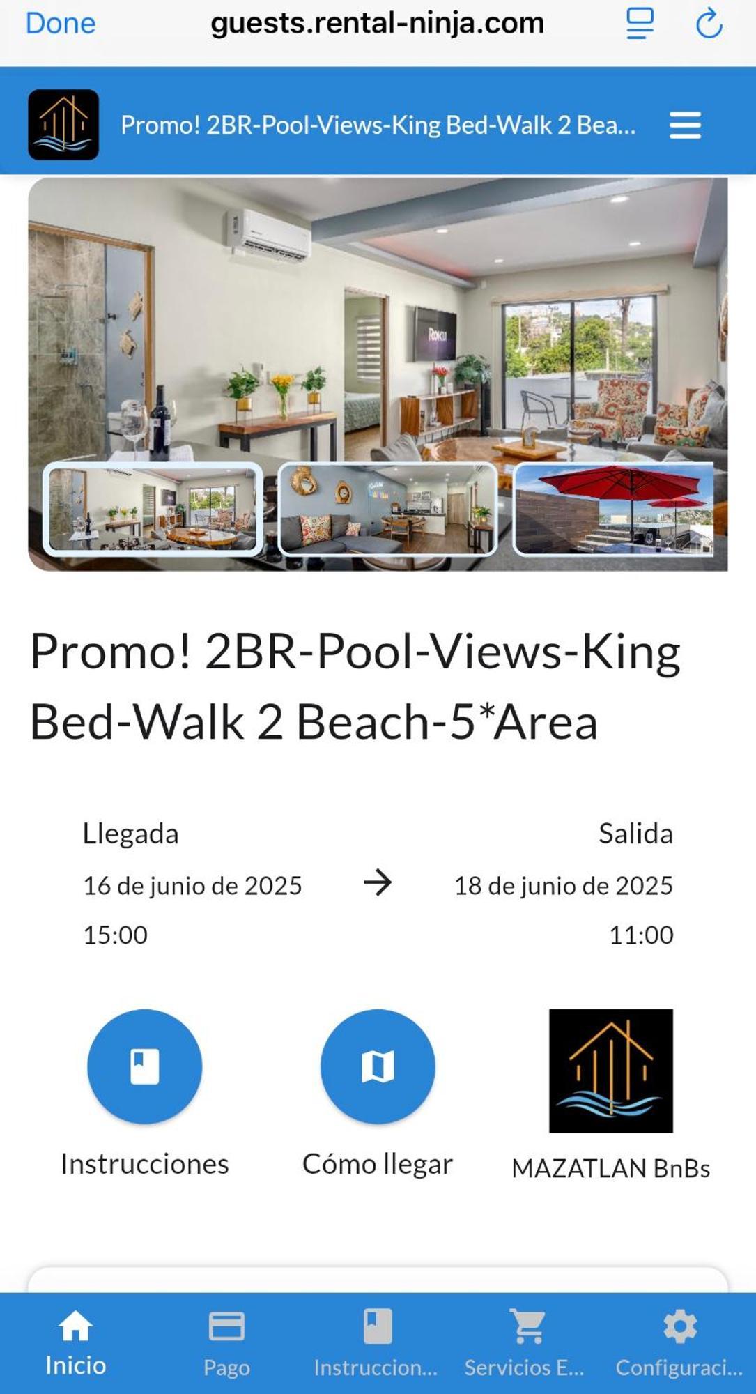 Apartment Promo!-queen Beds-near Beach-1st Floor-poolside-sleep 6 Mazatlan